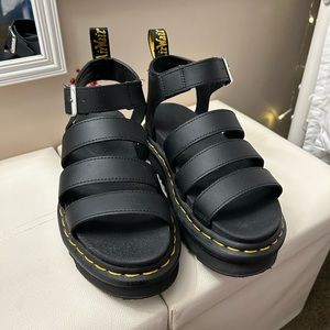 like new doc marten sandals size 7